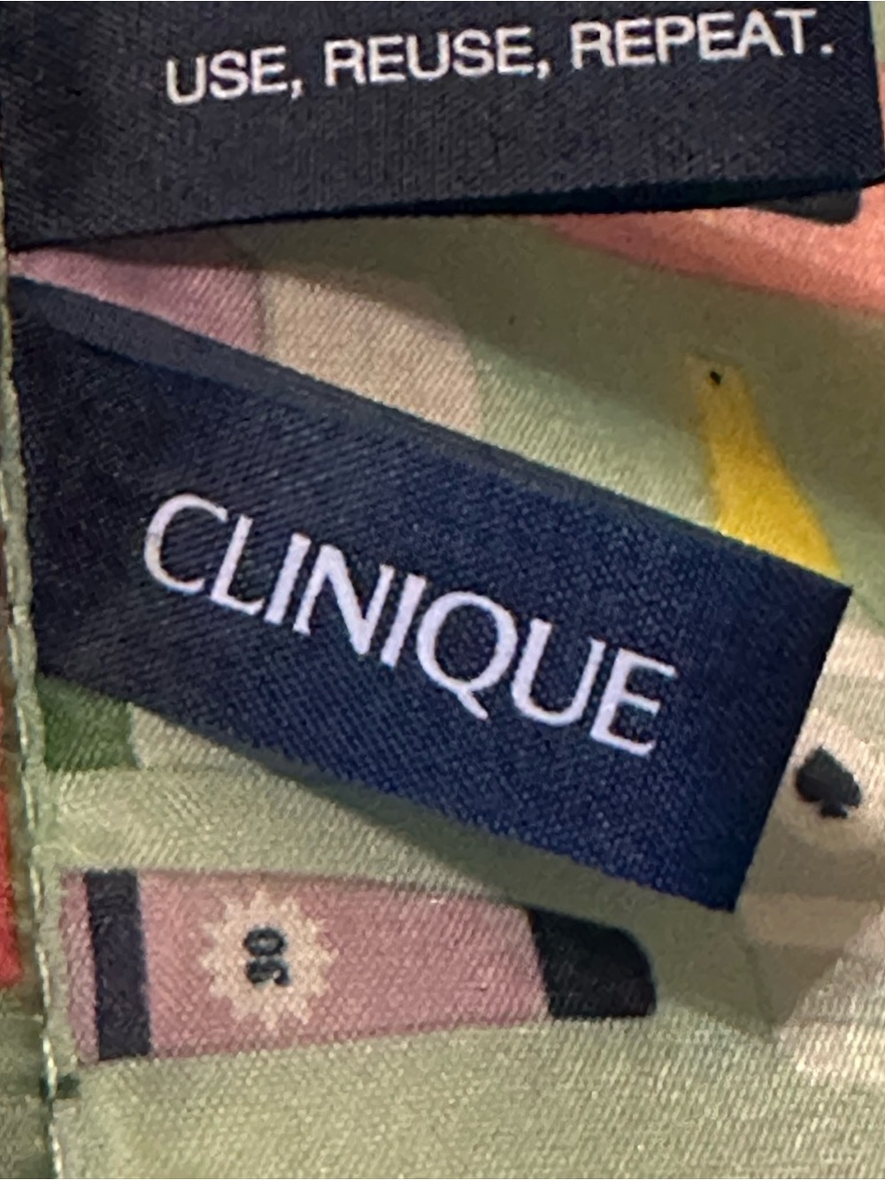 Kate Spade+Clinique Reversible Tote, Make Up Bag & .5oz Moisture Surge Intense - Picture 7 of 14